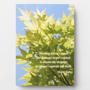 inspirerend quote over natuur foto - fotoplaat