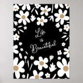 Inspirerend Quote Poster (Voorkant)
