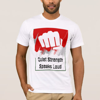 Inspirerend quote T shirt voor mannen