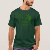 Inspirerend Quote Woodland T-shirt (Voorkant)