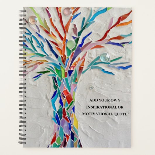 Inspirerend quoteplanner planner (Voorkant)