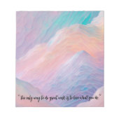 Inspirerend quotes Notitieblok (Voorkant)