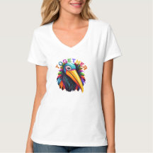 Inspirerend regenboog positief & inclusief T-shirt
