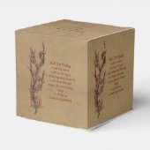 Inspirerend Reiki is gewoon voor vandaag persoonli Bedankdoosjes (Achterkant)