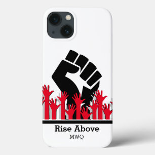 Inspirerend RISE BOVEN Monogram iPhone 13 Hoesje