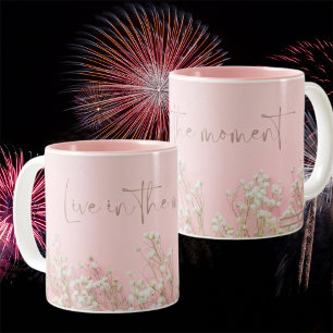 Inspirerend Roze Keramische Mok