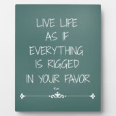 Inspirerend Rumi citeert live leven alsof... Fotoplaat (Voorkant)