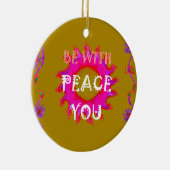 Inspirerend rust zijn met u Vector Design Art Ornament (Rechts)