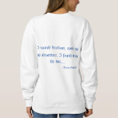 Inspirerend scheepvaartthema trui (Achterkant)