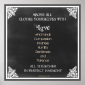 Inspirerend scriptnotering poster (Voorkant)