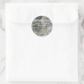 Inspirerend scriptproeverbindmiddel voor vogels, z ronde sticker (Tas)