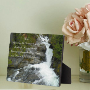 Inspirerend Serenity Prayer Waterval Fotoplaat