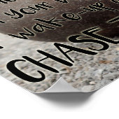 Inspirerend Shot Put Throw Poster (Hoek)