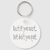 Inspirerend sleutelhangers doorzettingsgeschenken (Voorkant)