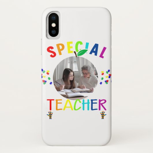Inspirerend speciale leraar foto Case-Mate iPhone case (Achterkant)