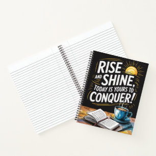 Inspirerend spiraalgebonden Notitieboek - Quotes