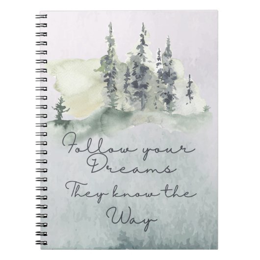 Inspirerend spiral notebook - Journal Notitieboek (Voorkant)