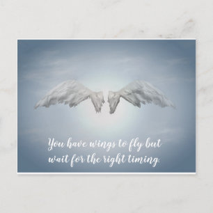 Inspirerend spirituele angel Post-kaarten Briefkaart