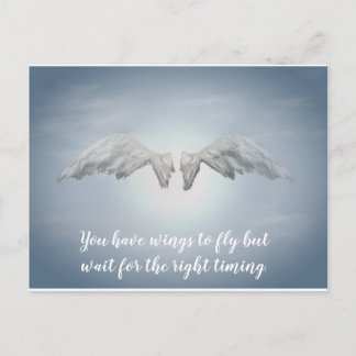 Inspirerend spirituele angel Post-kaarten Briefkaart