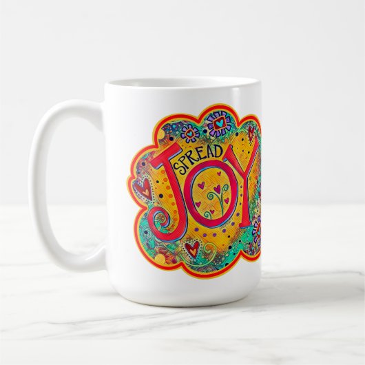 Inspirerend Spread Joy Inspirivity Coffee Mok (Links)