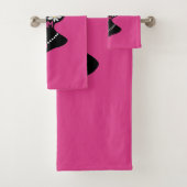 Inspirerend Sterke Vrouw Roze Moederdag Bad Handdoek (Insitu)