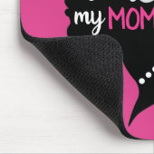 Inspirerend Sterke Vrouw Roze Moederdag Muismat (Hoek)