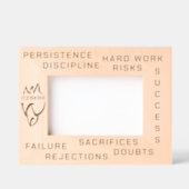 Inspirerend succes en falen Iceberg Art Gegraveerde Lijstjes (Voorkant)