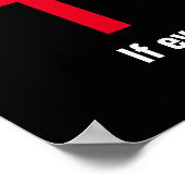 Inspirerend teamlid Motivatie Poster (Hoek)