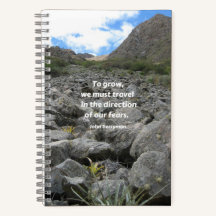 inspirerend tijdschrift, "Om te groeien. ..."
