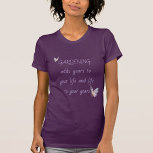 Inspirerend tuinprijs met Butterfly T-Shirt