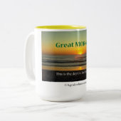 Inspirerend Tweekleurige Koffiemok (Voorkant links)