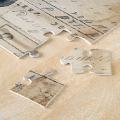 Inspirerend  Typewriter Puzzel Legpuzzel (Zijkant)