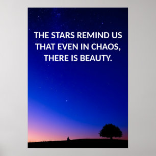 Inspirerend Typografie Wall Art Poster