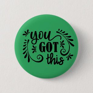 Inspirerend U hebt dit Ronde Button 5,7 Cm