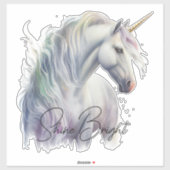 Inspirerend Unicorn Sticker (Vel)