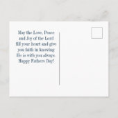 Inspirerend Vaderdag, de Heer... Briefkaart (Achterkant)