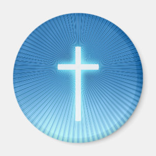 Inspirerend van het christendom   Religieus kruis Magneet