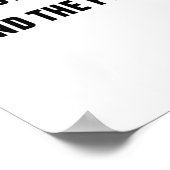 Inspirerend verandering Lyrisch resterend Poster (Hoek)