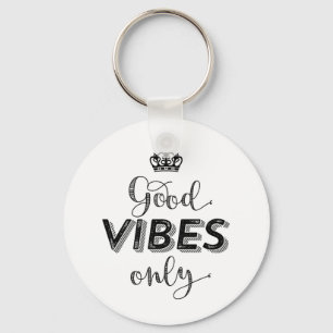 Inspirerend verblijf alleen goed zicht sleutelhanger