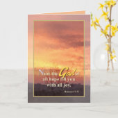 Inspirerend verjaardag Kaart (Gele Bloem)