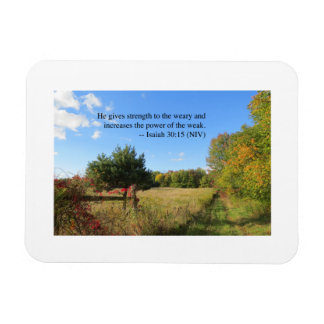 Inspirerend Verse - Jesaja 30:15 Magneet