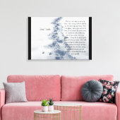 Inspirerend verse Tracks Canvas Afdruk (Insitu (Woonkamer))
