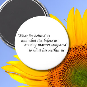 Inspirerend vertrouwen citeert gelukkigerwijze magneet