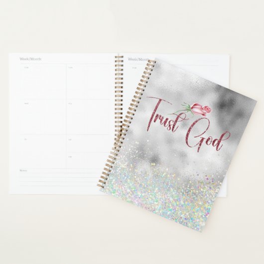 Inspirerend Vertrouwen God Quote Planner (Display)