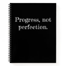 Inspirerend Voortgang Quote Black Journal