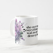 Inspirerend vrouwen Mok (Voorkant links)