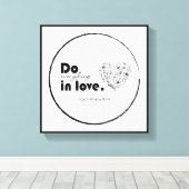 Inspirerend wandkunst canvas afdruk (Insitu (Houten vloer))