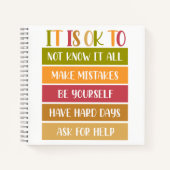 Inspirerend Wellness Quote Notitieboek (Voorkant)