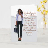 Inspirerend wenskaart kaart (Gele Bloem)