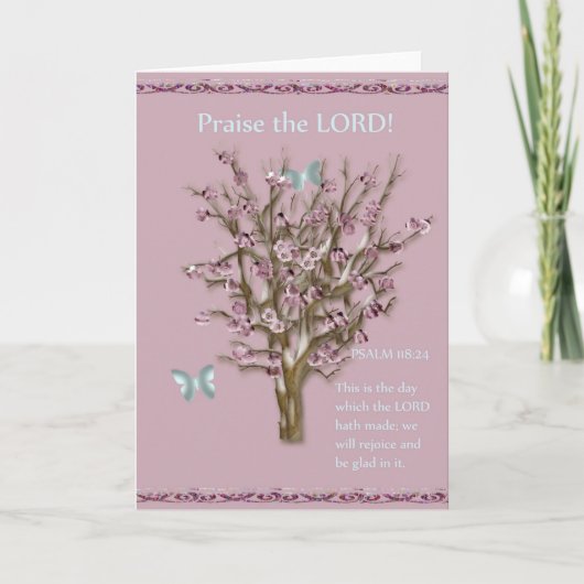 Inspirerend wenskaart kaart (Voorkant)